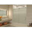 Galaxy 56 - 60 in. x 60 in. Fully Frameless Fluted Sliding Bathtub Door-422505559-432846086