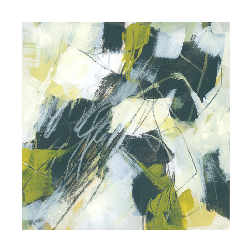 «Citron Synergy I» sur toile, H 18 po x l 18 po