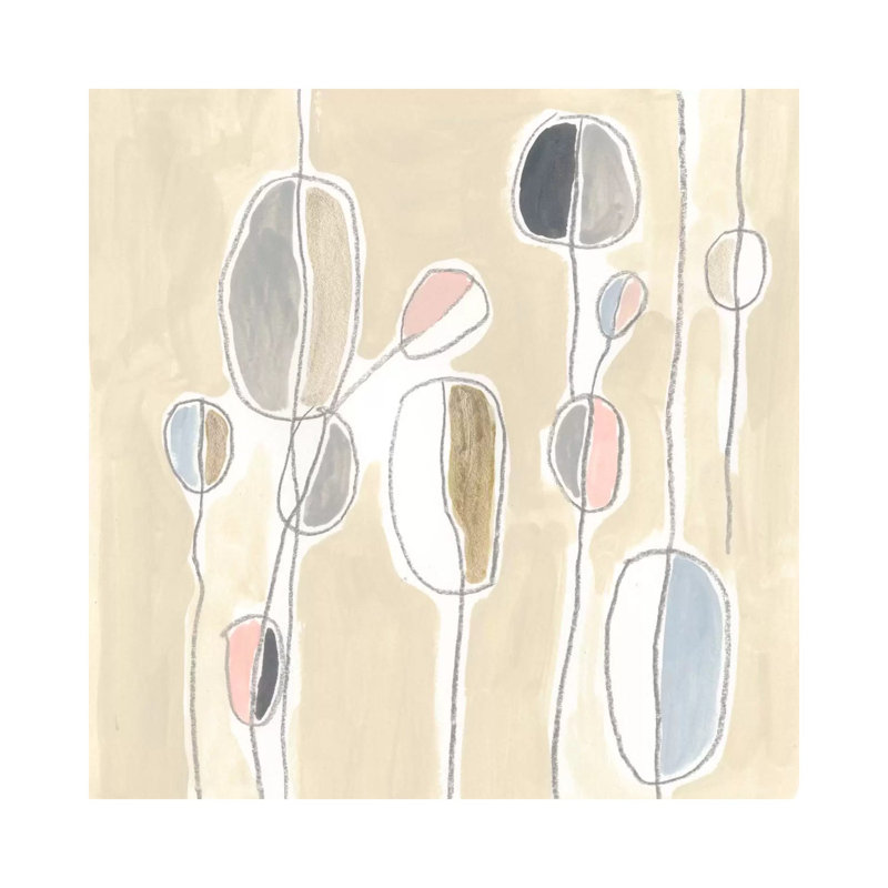 String Garden III by June Erica Vess - Wrapped Canvas Gallery-Wrapped Canvas Giclée, 30.48cm H x 30.48cm W