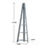 Arelious 175.4cm H x 38.6cm W Corner Bookcase-1740257919