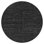 Tapis noir Karma Weave