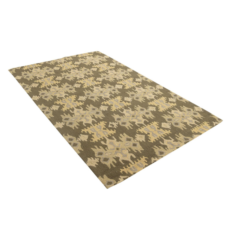Tapis noir Otto