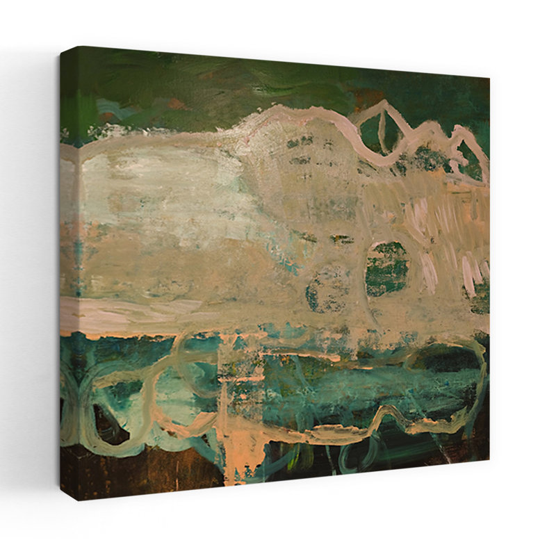 Art contemporain contemporain abstrait, H 24 po x l 24 po