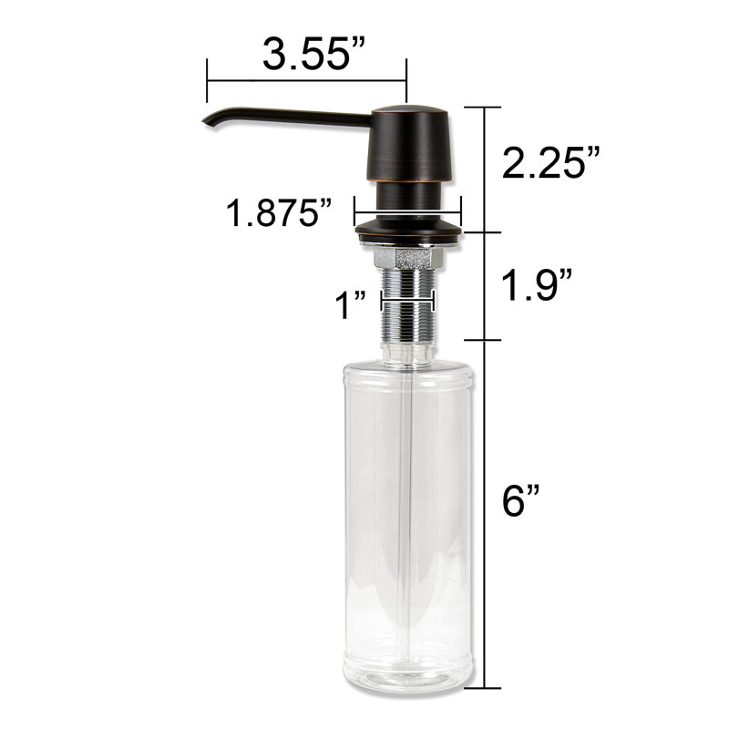 Kitchen Soap & Lotion Dispenser, Oil Rubbed Bronze