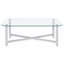 Chrome 2-piece Coffee Table Set-545702958