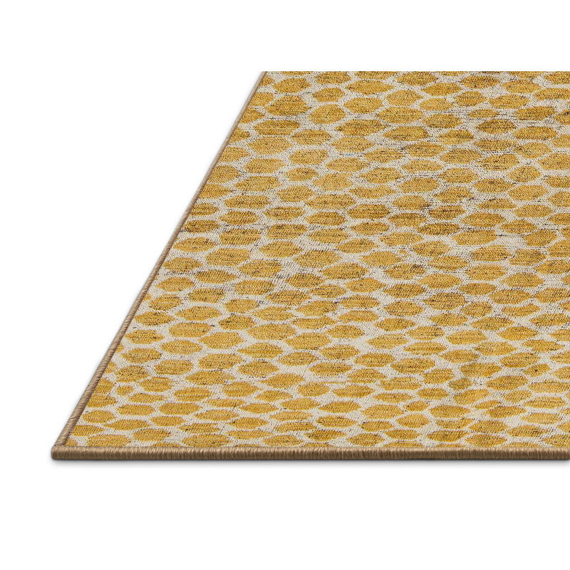 Abstract Indoor Rug, Rectangle 5' x 7'