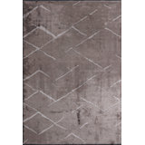 Rapture Gray Abstract Luxury Area Rug