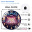 Horloge murale 12 po