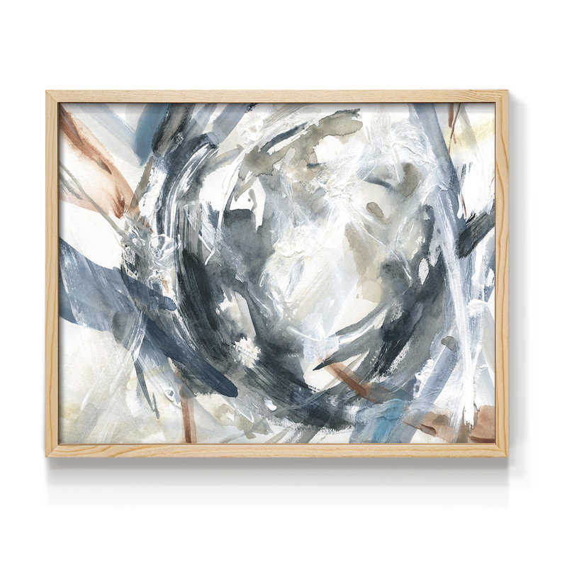 Hypnotic Array -Framed Print - Restickable, 8" H x 10" W, Natural