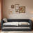 Upholstered Daybed With Trundle And Led-717717553