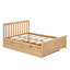  Lit plateforme double en bois massif Bolinger-178624781-241173224