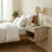 Hand-crafted Solid Wood Floating Nightstand
