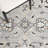 Calei Micro-Loop Hand Tufted Wool/Cotton Oriental Rug in Light Gray/Ivory/Black-1201034085