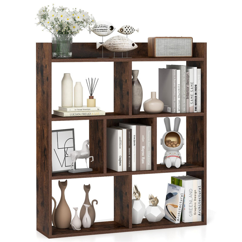 90cm H x 80cm W Standard Bookcase, Esspresso