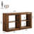 59-Inch Wood Console Enrty Table with 3-Tier Storage Shelves-1892560291