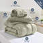 Ensemble d'édredon plissé avec draps Bed-in-a-Bag-103134072-103134060
