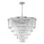 Lustre en cristal moderne à 2 niveaux 15 lumières-1298608837