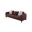 Canapé Mardi Maroon Tweed avec 6 coussins-133333778-133333781