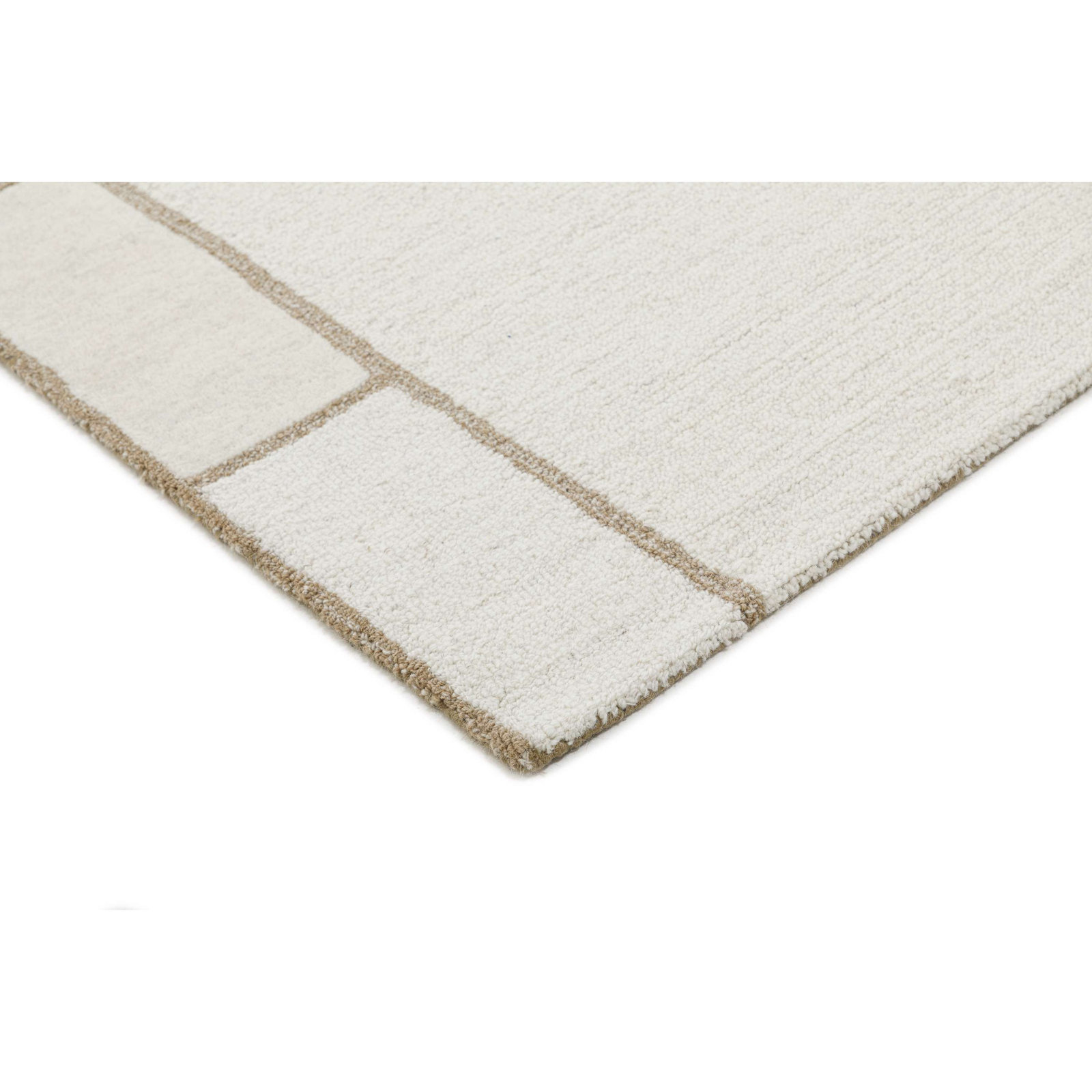 Helaine Hand Tufted Wool Rug, Rectangle 2' x 3'