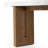 Ingham Console Table-White Carrara Marble