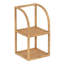 30cm W Bamboo / Rattan Shelving Unit