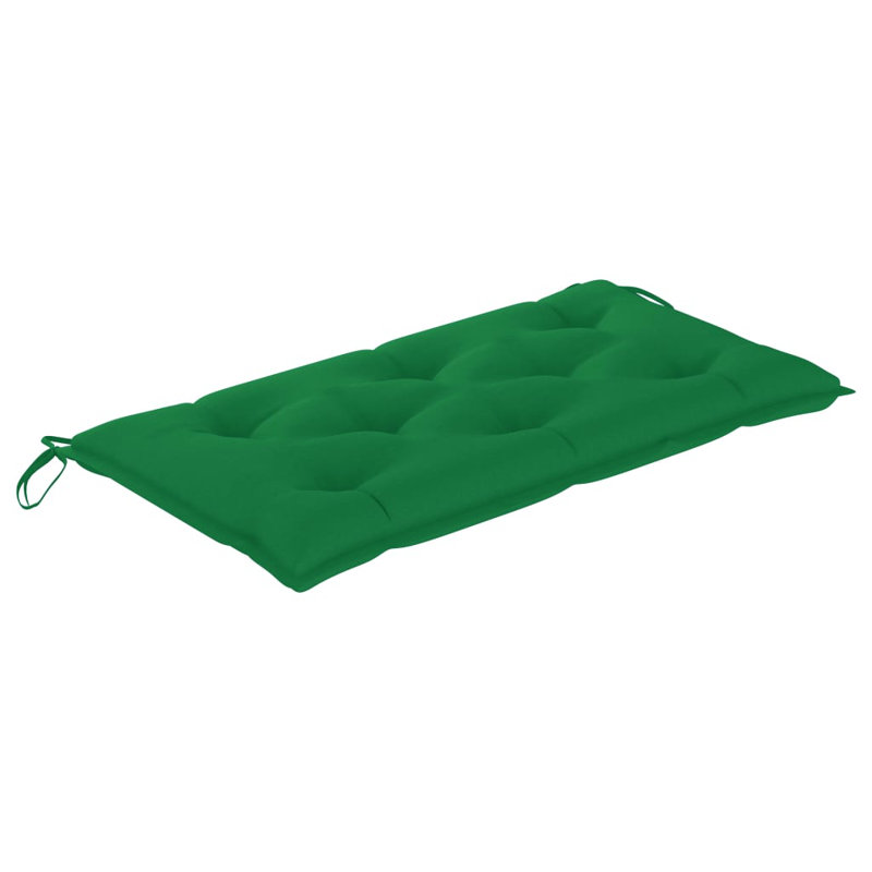 Banc de jardin en bois Breindel, Vert