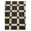 Tapis noir Ortega