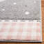 Tapis gris à pois Burgan-670570830