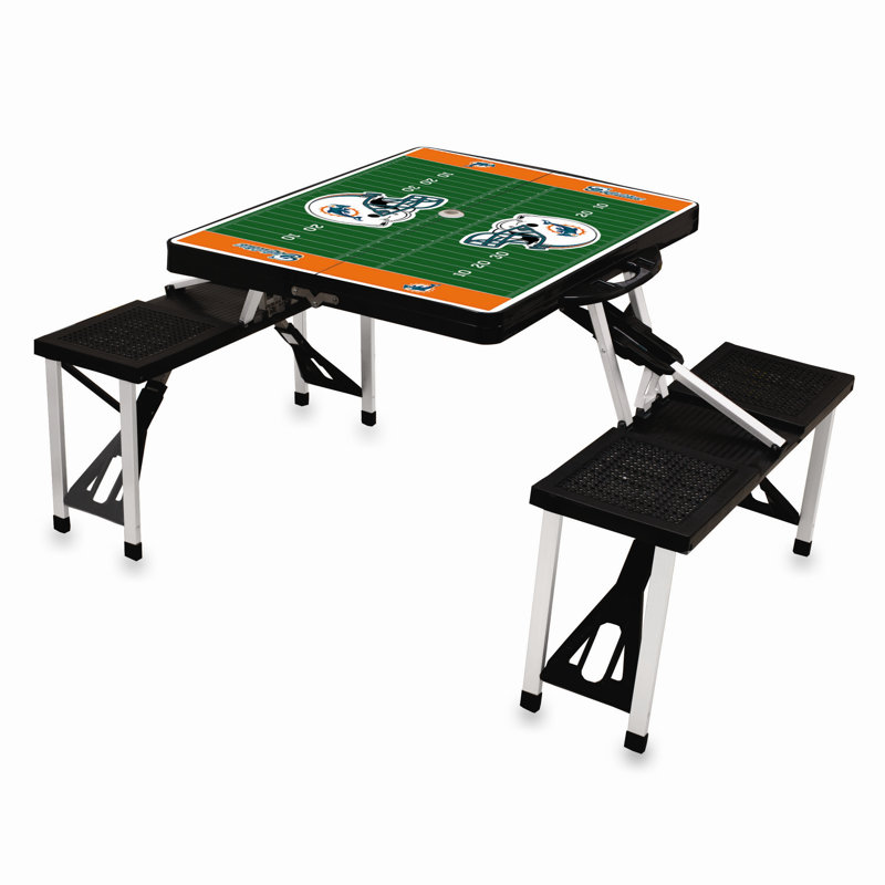 NFL Outdoor , in. W 33.75 in. D, Black, Miami Dolphins