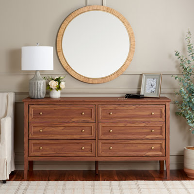 Cardae 63.1" W 6-Drawer Dresser
