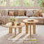 Table basse gigogne 2 pièces Minimalist Casual-1080229573