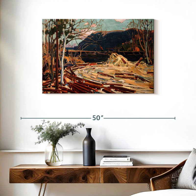 Alvord The Drive 1916-1917, H 24 po x l 36 po