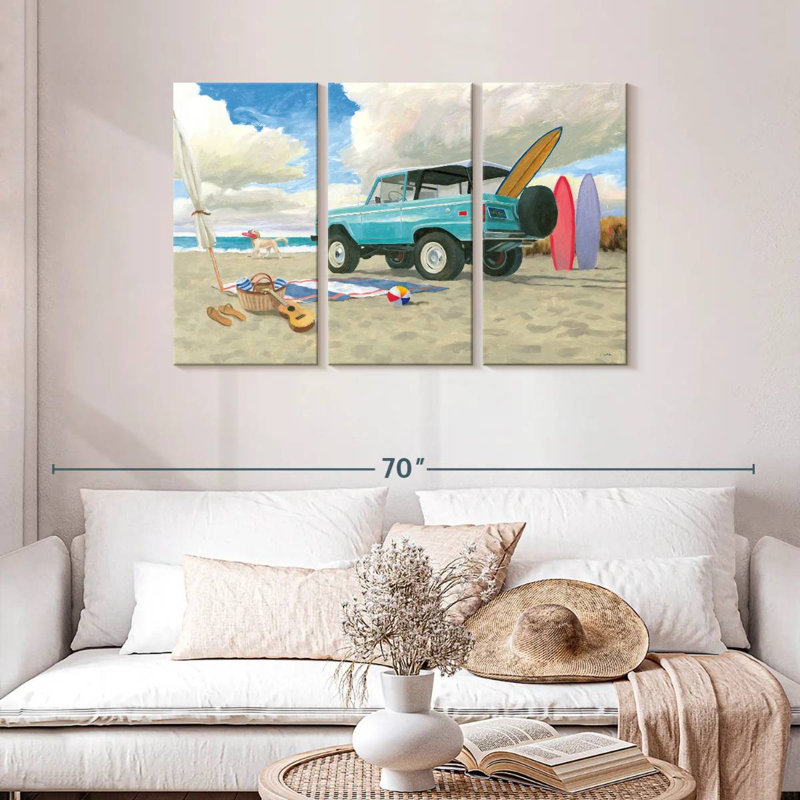 Mehar Beach Ride II, 28" H x 45" W