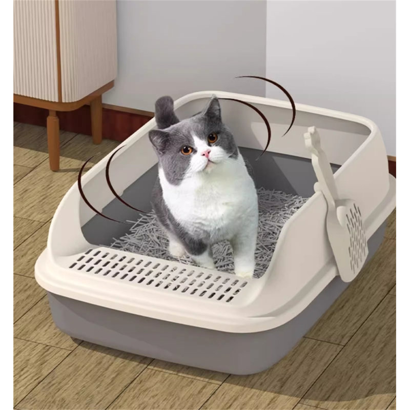 Bassin pour litière PP, Gris