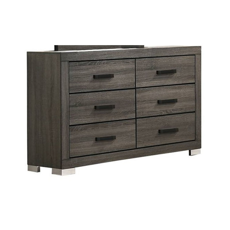 Commode double 6 tiroirs Anasofia