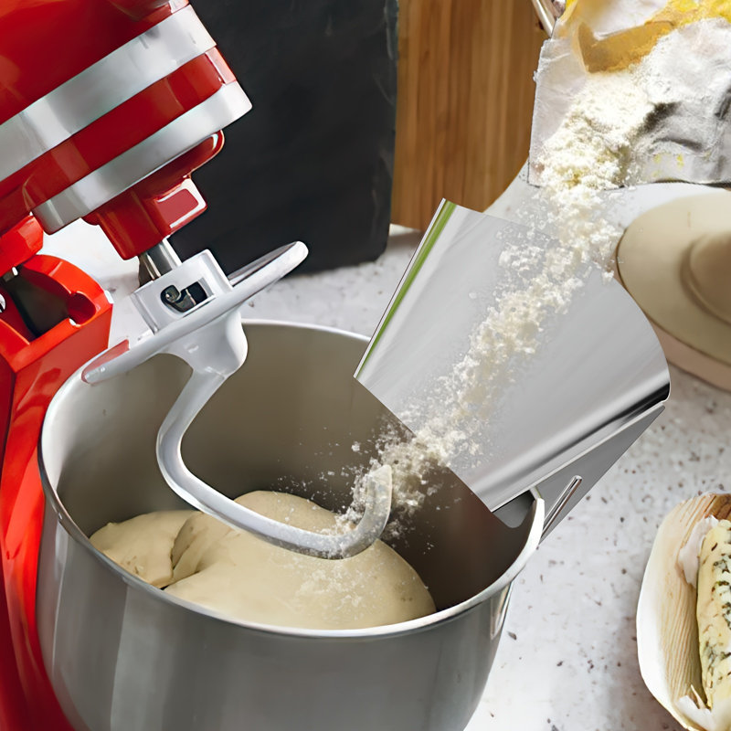Goulotte en acier inoxydable pour mélangeur KitchenAid, va au lave-vaisselle par GVode
