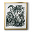 Encre Jungle IV, toile encadrée de qualité supérieure - prête à être accrochée-293974680-293974681