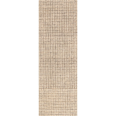  Tapis en laine à carreaux Melrose