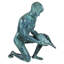 Man with Shell Statue