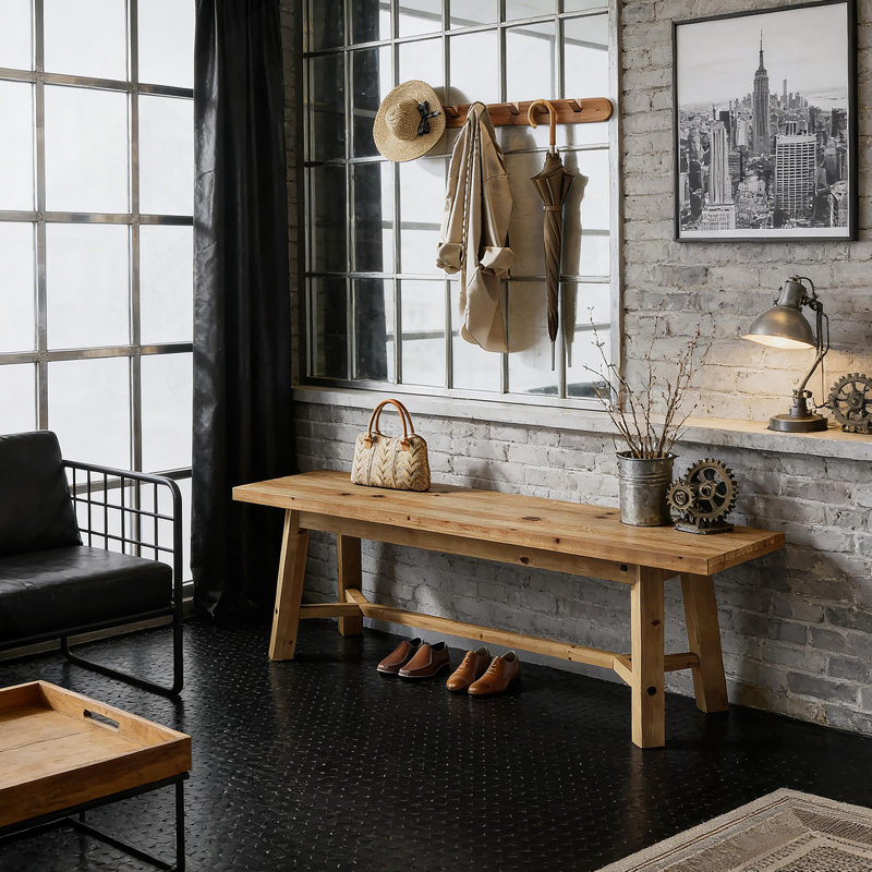 Entryway Bench,Long Bench,Shoe Bench