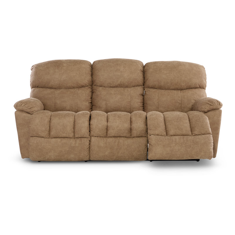 Canapé inclinable Morrison en tissu iClean, Camel