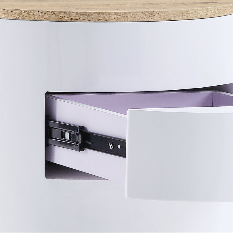 Otith Accent Table With Display And Utility Function