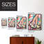 Reproduction encadrée Pop Glam - bois massif-1201059457-1201059468