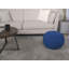 Pouf rond en coton Bordeaux