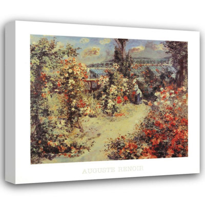 «Lark Manor ™ Renoir, galerie d'art sur toile tendue par Pierre-Auguste,« Garden 2792 »