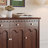 Nut-brown Solid Wood Shoe Storage Bench-1956139110