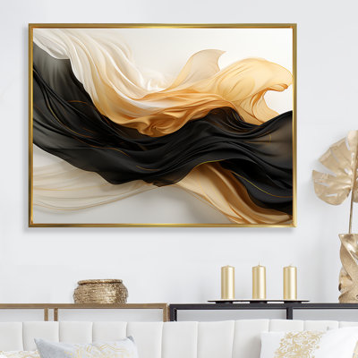 Art mural, impression sur toile, formes abstraites