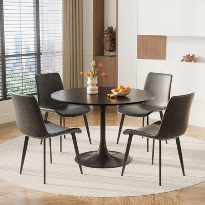 Small Round Pedestal Dining Set