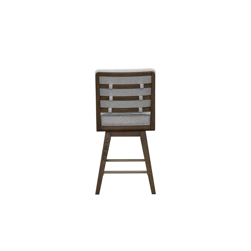 Tabouret de bar rotatif Latte - Pumise Avenger (ensemble de 2)