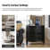 Elfine 28'' W Traditional Curves Nightstand with Charging Station and Solid Wood Legs (Set of 2)